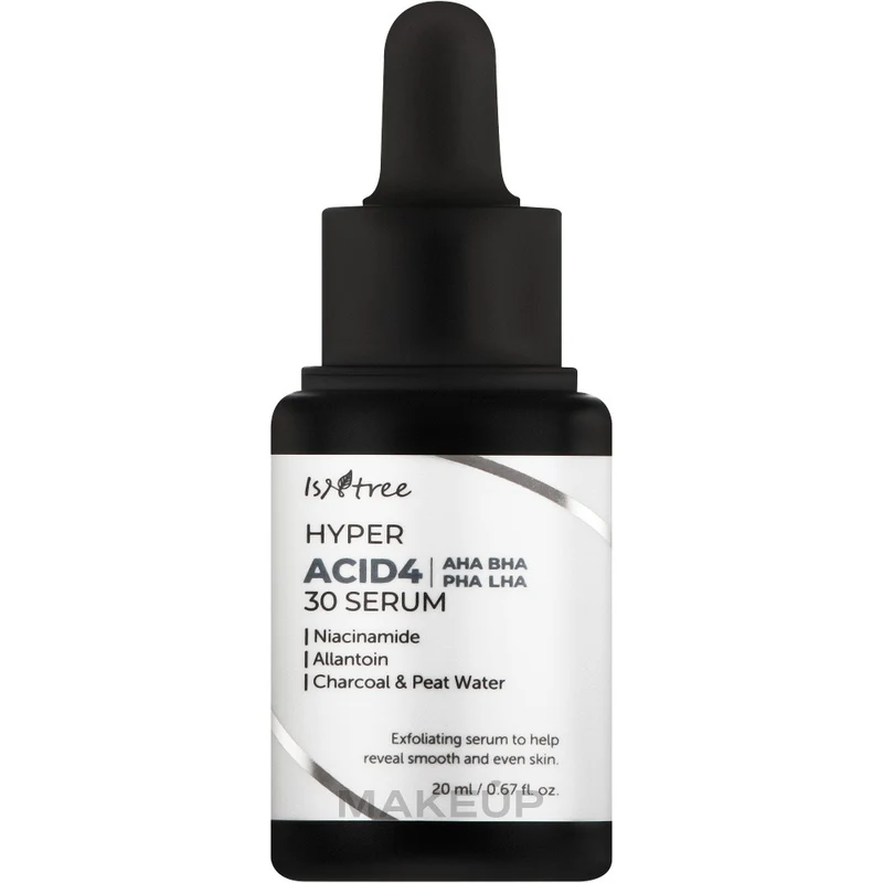 Isntree Siero Hyper Acid4 30 20 ml — Siero esfoliante