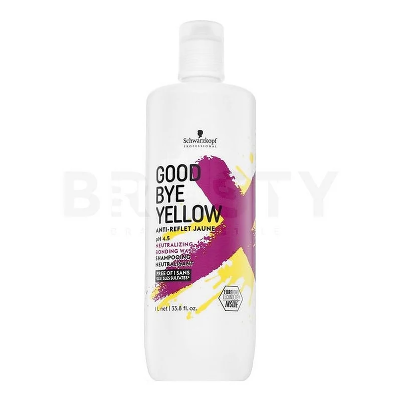 Schwarzkopf Professional Good Bye Yellow detergente neutralizzante Bonding 1000 ml — Shampoo