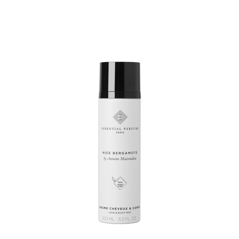 Essential parfums Nice Bergamot nebbia corpo e capelli — Spray Corpo e Capelli
