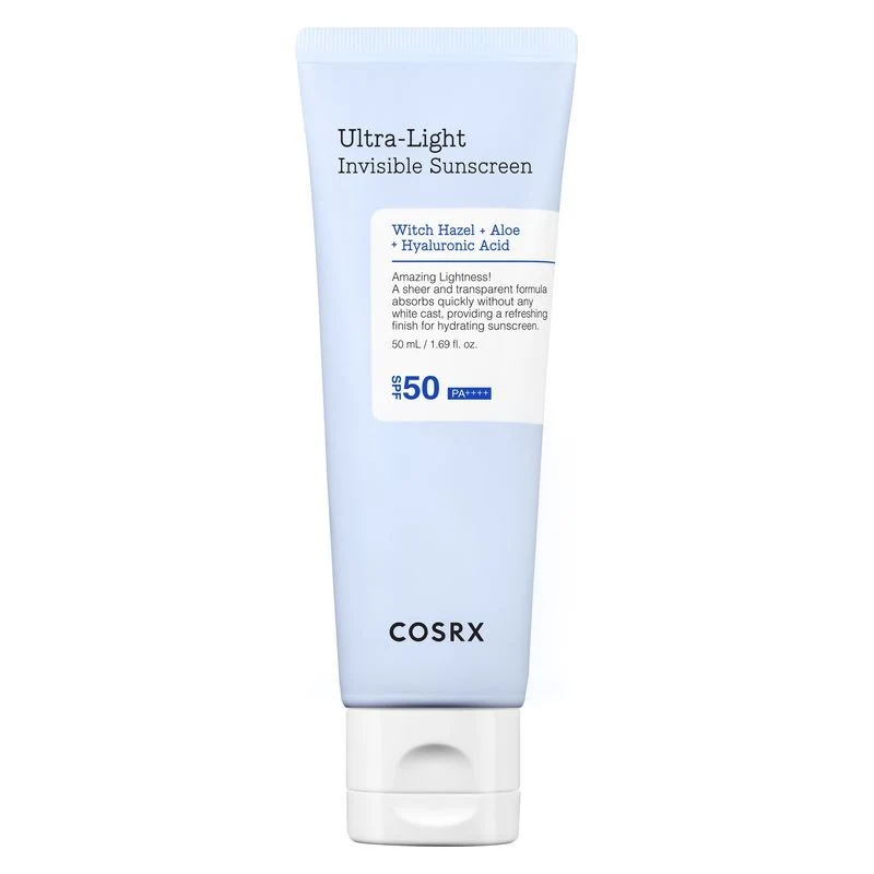 Cosrx Ultra Light Invisible SPF 50 — Crema Solare