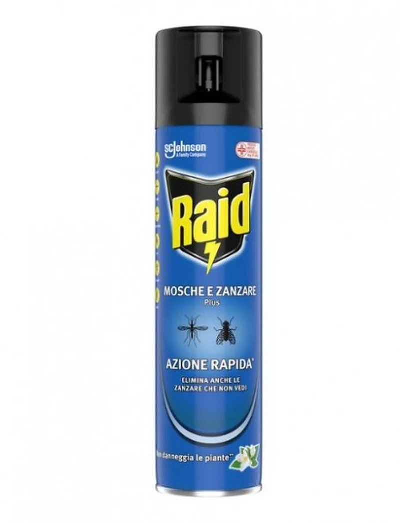 Raid Mosche Zanzare 400 ml — Insetticida