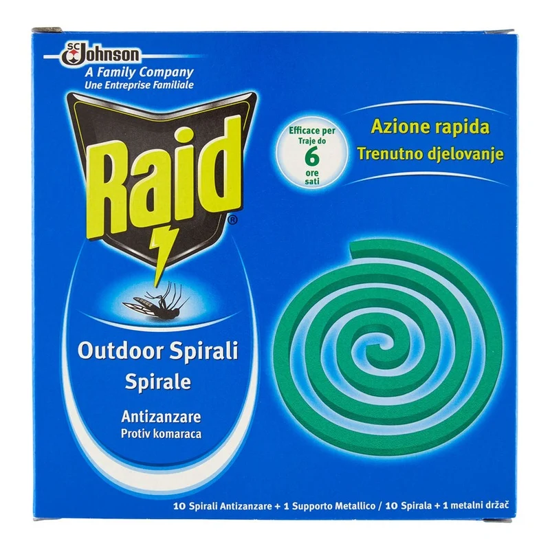 Raid Zampirone Antinsetti 10 pezzi — Insetticida