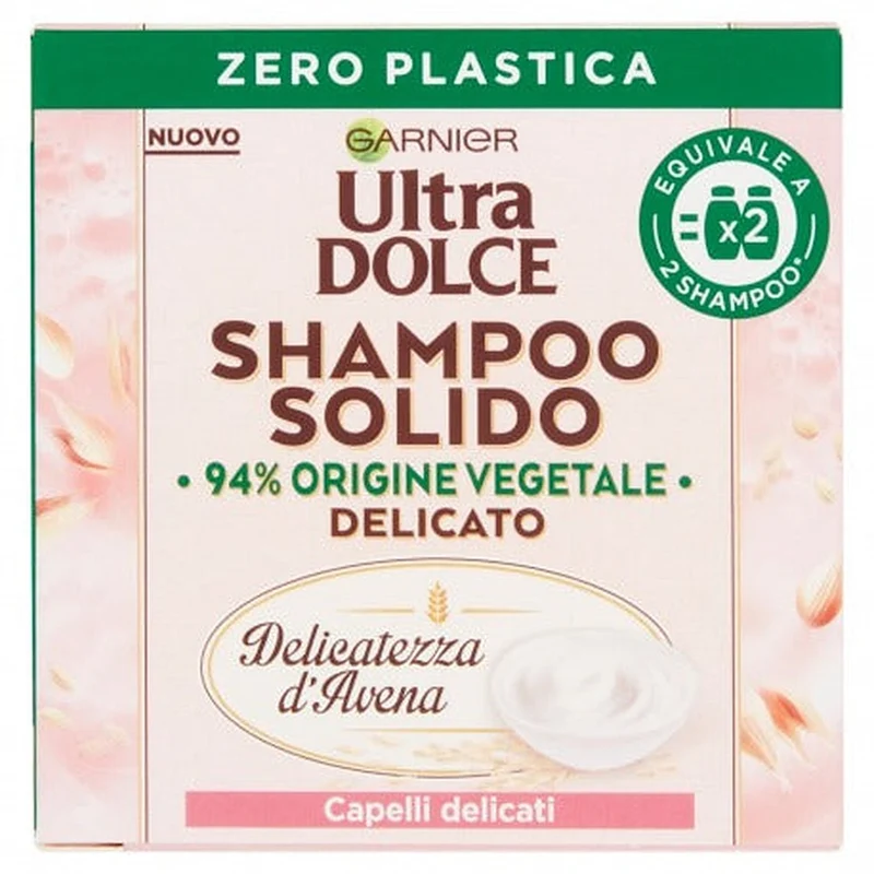 Garnier Ultra Dolce Delicatezza Avena 60 g — Shampoo Solido