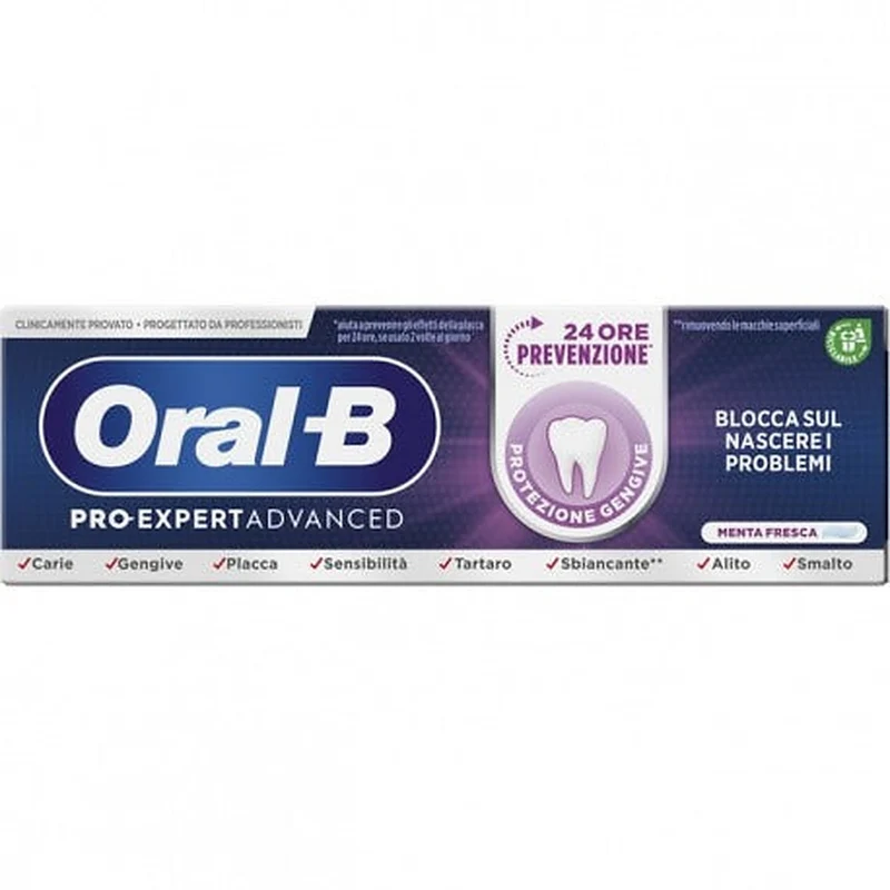 Oral-B Pro-Expert Advanced Protezione Gengive Dentifricio 75 ml — Dentifricio