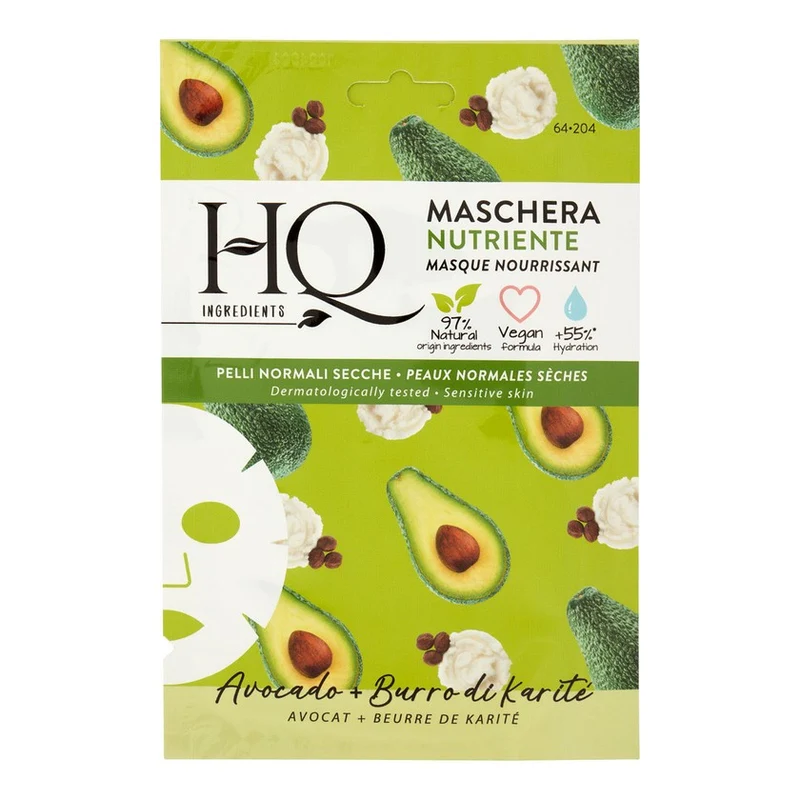 Omia botanica Hq Ingredients Maschera Nutriente 12 ml — Maschera viso