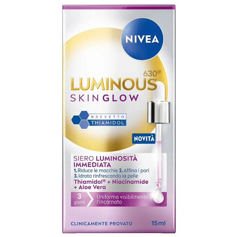 Nivea Siero Luminosità Immediata Luminous630 Skinglow 15 ml — Siero viso