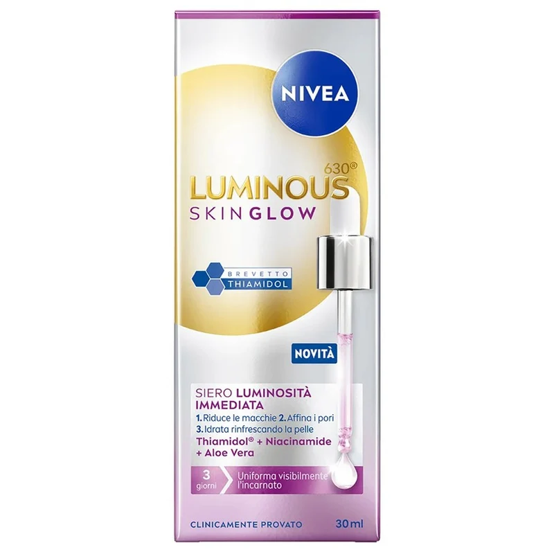 Nivea Siero Luminosità Immediata Luminous630 Skinglow 30 ml — Siero viso
