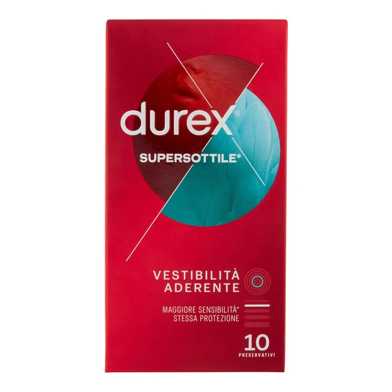 Durex Profilattici Settebello Supersottili 10 Pezzi — Profilattico