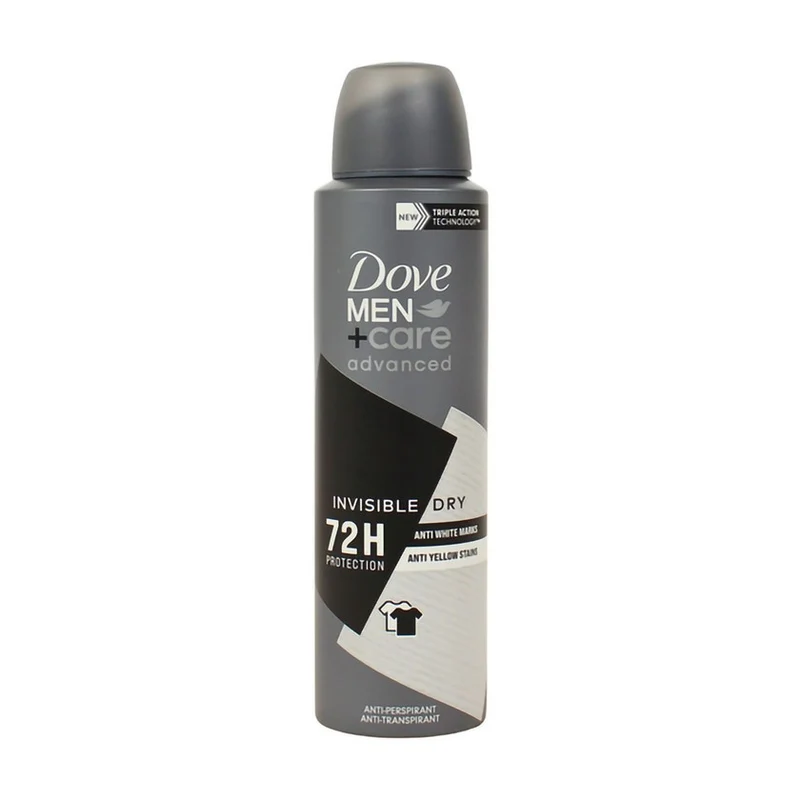 Dove Men Deodorante Invisible 72H Protection 150 ml — Deodorante