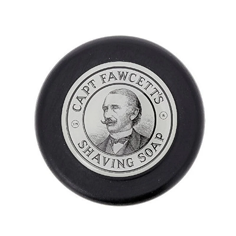 Captain Fawcett 110 g — Sapone da Barba in Ciotola di Legno