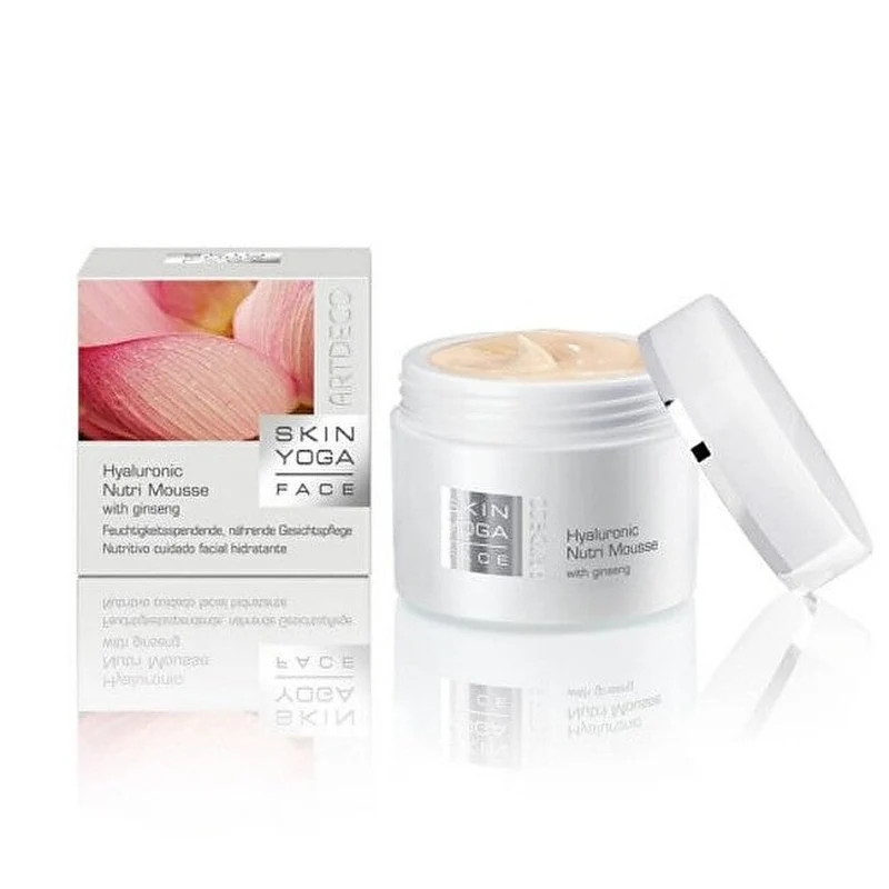 Artdeco Skin Yoga Mousse Nutriente all'Acido Ialuronico con Ginseng 50 ml — Mousse viso