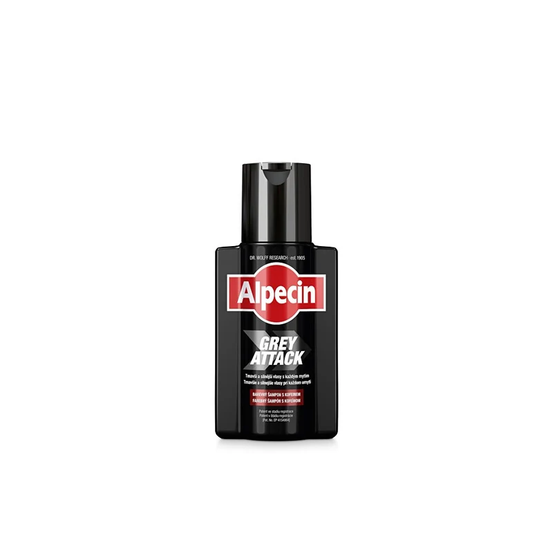 Alpecin Shampoo per capelli più spessi Gray Attack 200 ml — Shampoo