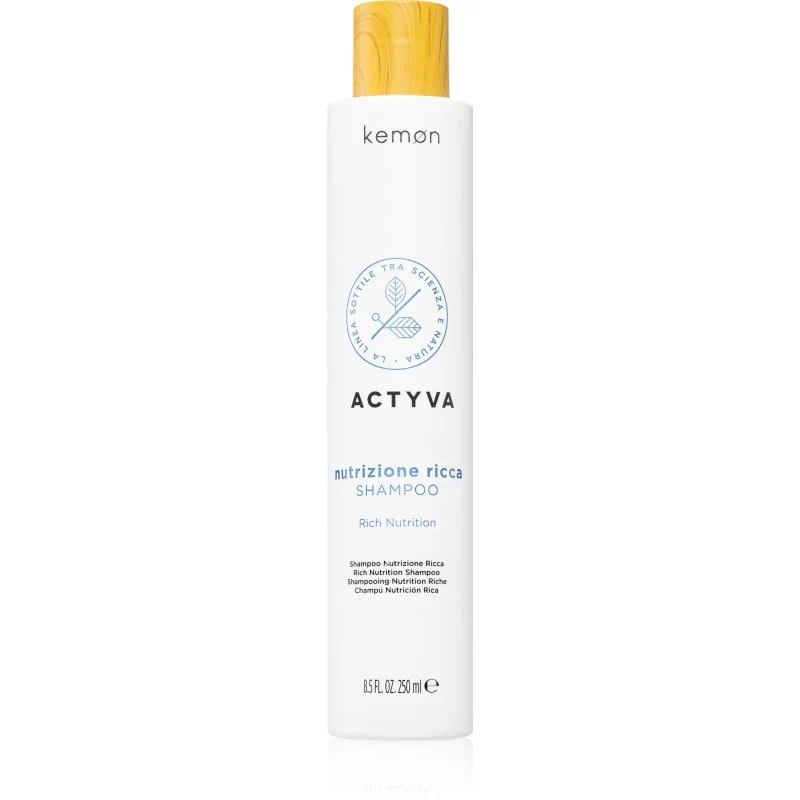 Kemon Actyva Nutrition Shampoo 250 ml — Shampoo