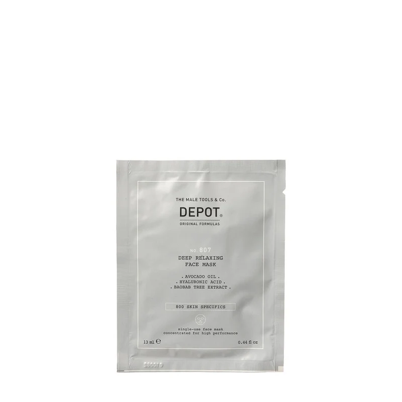 Depot 807 Acido Ialuronico — Maschera in Tessuto
