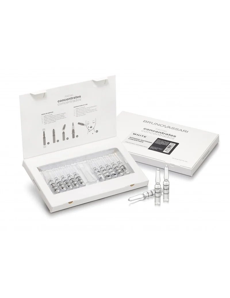 Bruno Vassari Set Bianco Sbiancante Concentrato 10 pezzi 2 ml — Siero viso