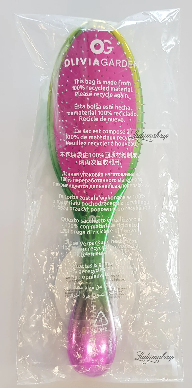 Olivia Garden Aurora Rose Spazzola capelli normali fini — Spazzola per capelli