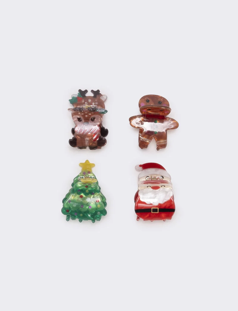 Pinza soggetti natalizi expo natale25 - Blu