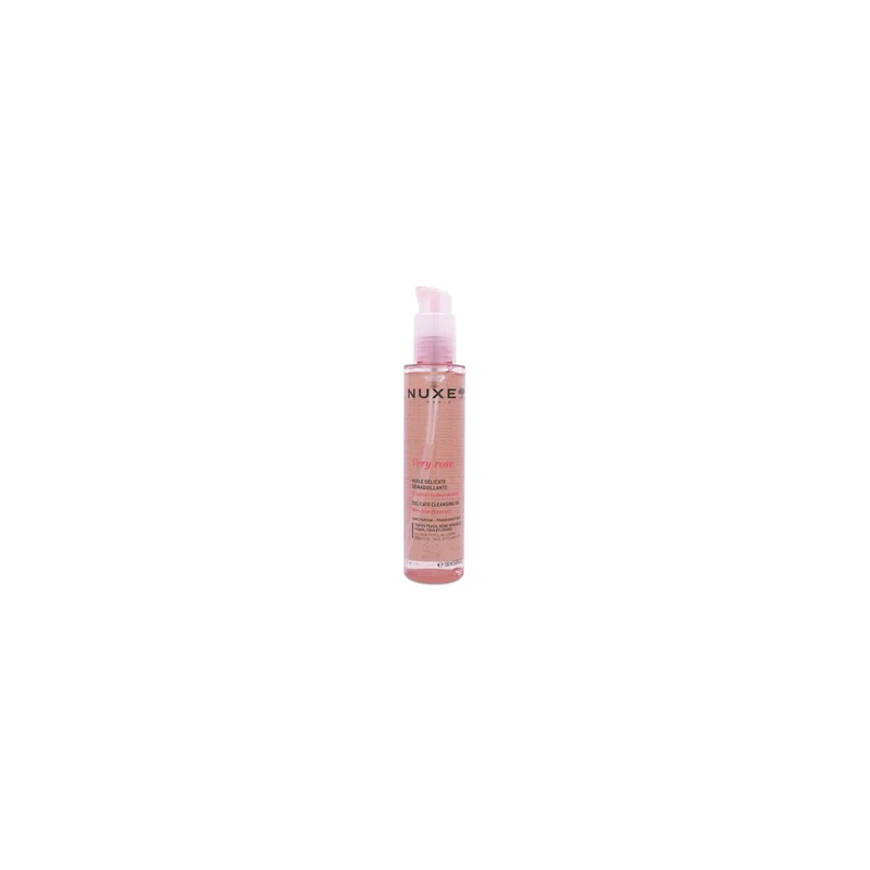 Nuxe Very Rose Olio detergente delicato viso e occhi 150 ml — Olio struccante