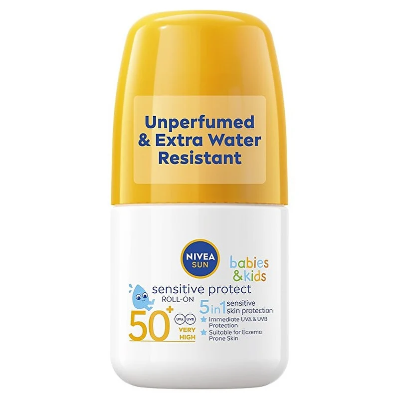 Nivea Sun Kids Protect & Sensitive Roll-On 50 ml — Deodorante roll-on bambini