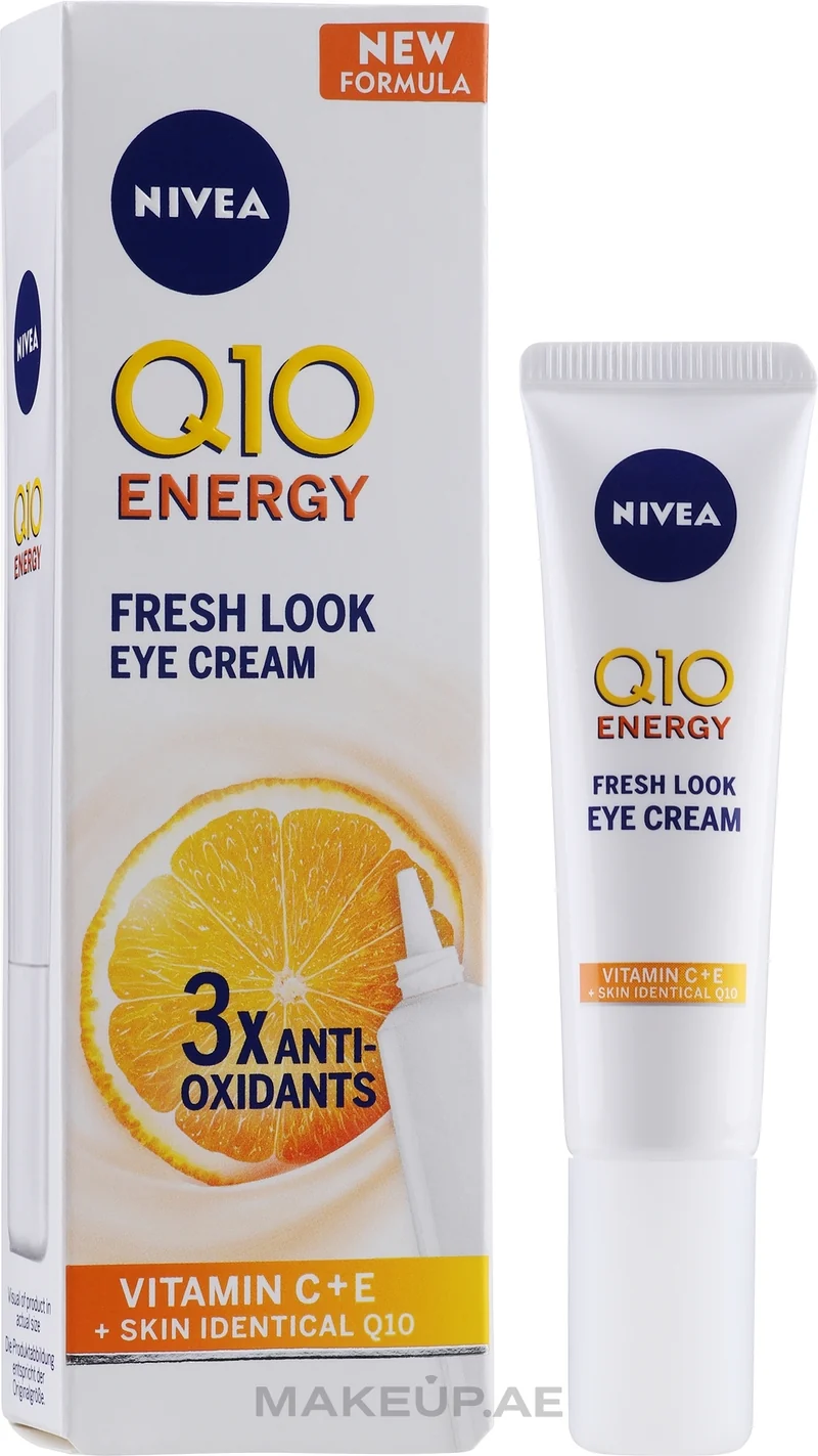 Nivea Q10 Energy Fresh Look Crema occhi antirughe energizzante 15 ml — Crema contorno occhi
