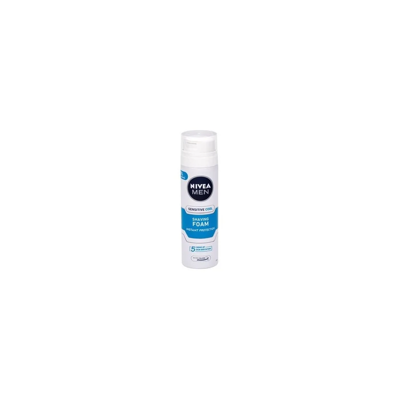 Nivea Schiuma da barba rinfrescante per pelli sensibili 200 ml — Schiuma da barba