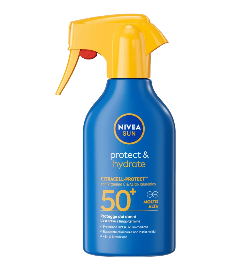Nivea Protezione solare e idratazione SPF50+ 270 ml — Lozione solare
