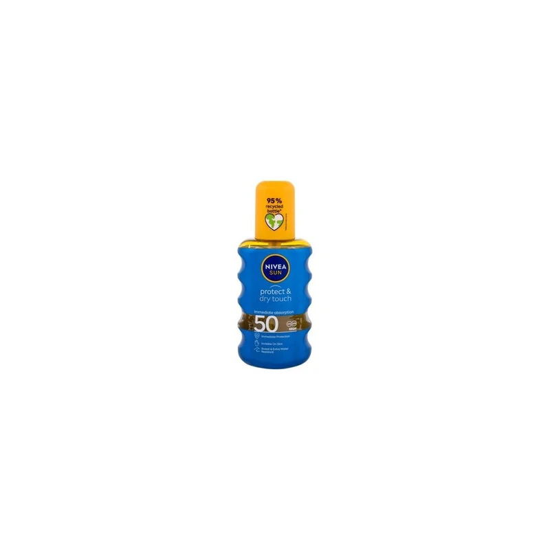 Nivea Spray invisibile Sun Protect & Dry Touch SPF50 200 ml — Spray solare