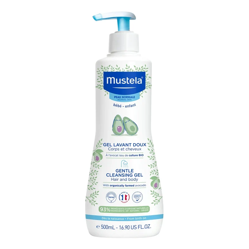 Mustela Bébé Gel Detergente Delicato 500 ml — Detergente Viso