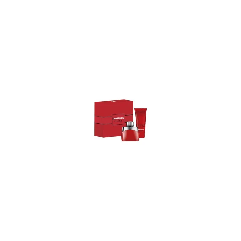 Mont Blanc Set Legend Red 50ml + gel doccia 100ml — Set profumo