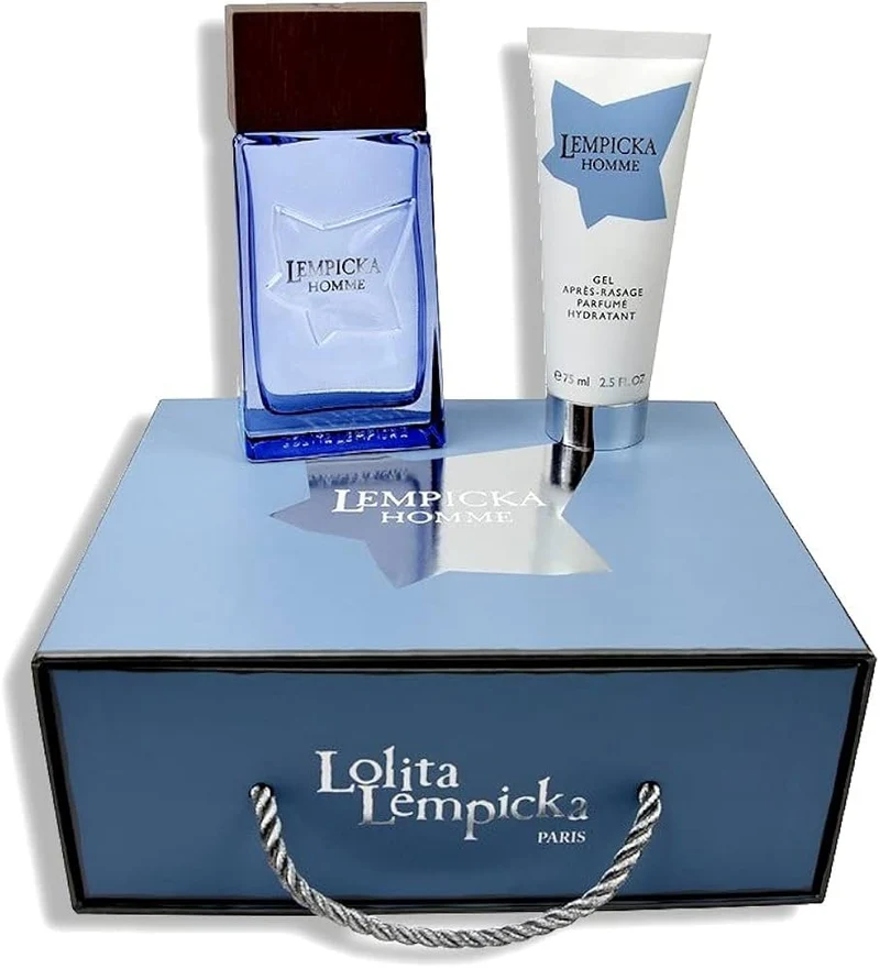 Lolita Lempicka Homme Uomo Eau de Toilette 100 ml + Dopobarba 75 ml — Cofanetto