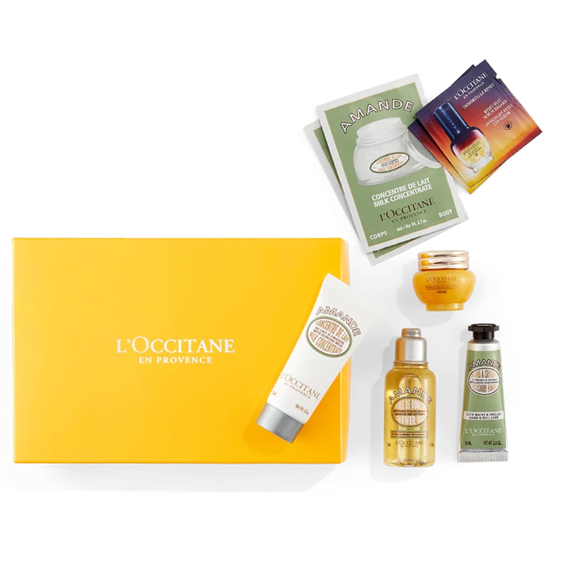 L'occitane en provence Almond Soft Hands Trio Exclusive Set 90 ml — Set di creme mani