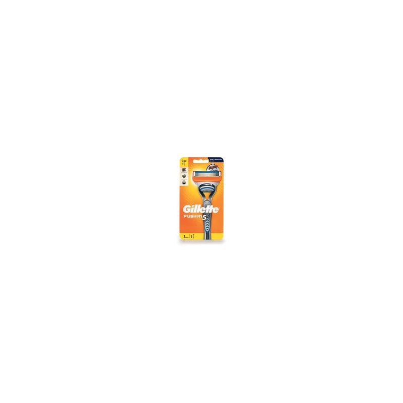 Gillette Fusion Rasoio + 2 testine di ricambio — Rasoio