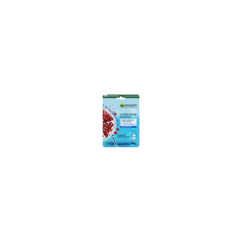 Garnier Moisture & Aqua Bomb Skin Tissue 32 g — Maschera Superidratante