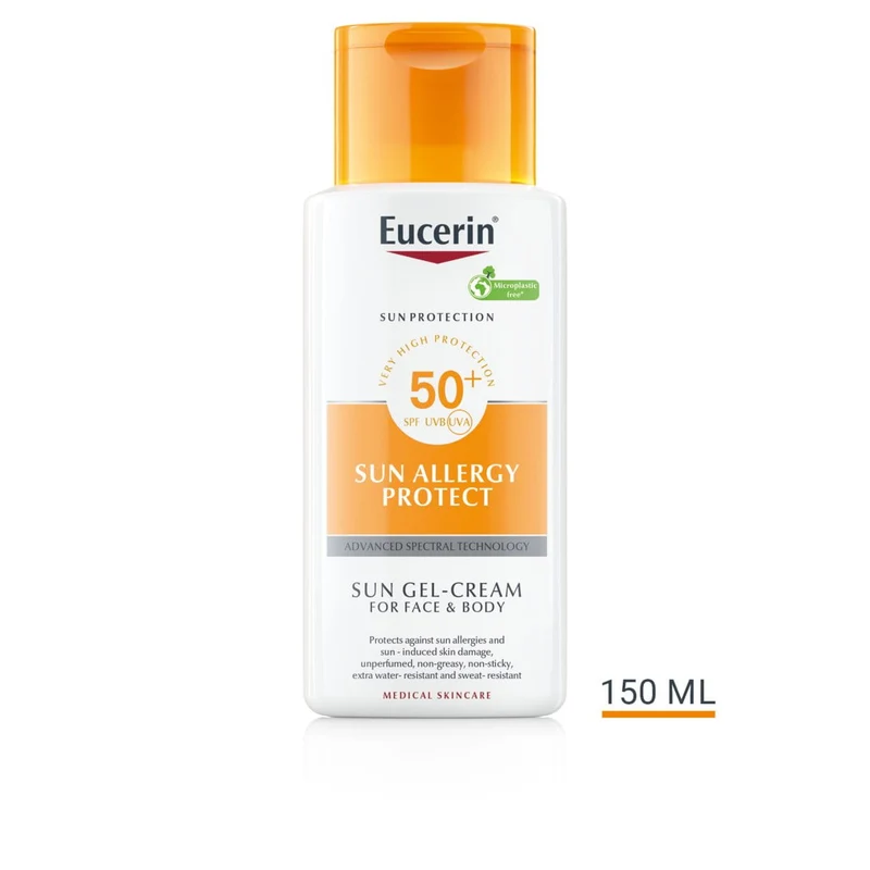 Eucerin Sun Allergy Protect Crema Solare Gel SPF50+ 150 ml — Protezione solare