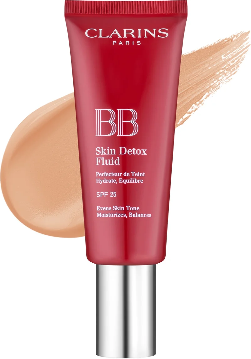 Clarins Detox Fluido Detossinante Pelle SPF 25 — Solare Viso