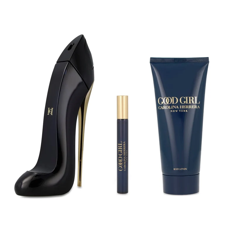 Carolina Herrera Good Girl Eau de Parfum 80 ml + Lozione corpo 100 ml + Miniatura 10 ml Donna — Eau de Parfum