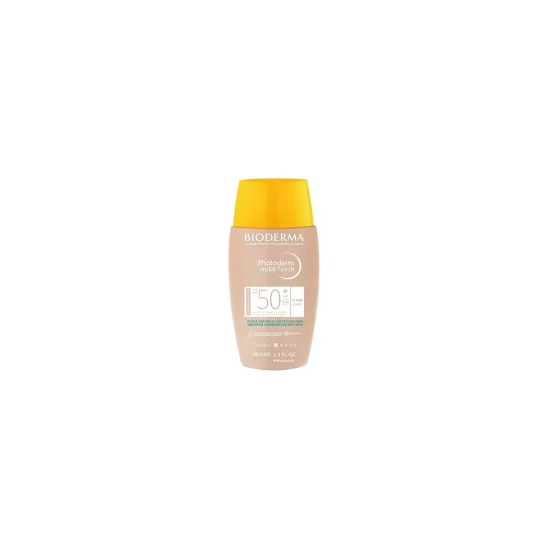 Bioderma Photoderm Nude SPF 50+ Fluido tonificante 40ml — Fluido solare