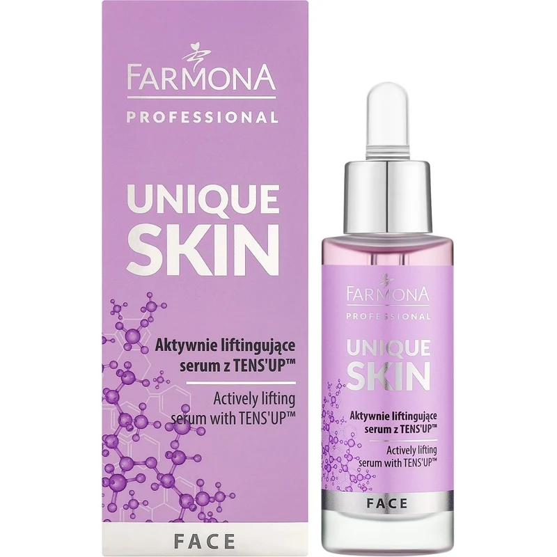 Farmona UNIQUE SKIN siero lifting efficace con TensUp 30 ml — Siero viso