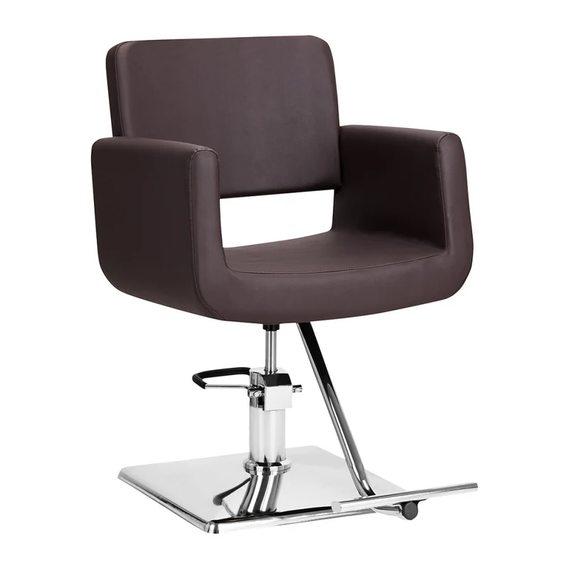 Gabbiano Poltrona parrucchiere Helsinki marrone — Poltrona parrucchiere