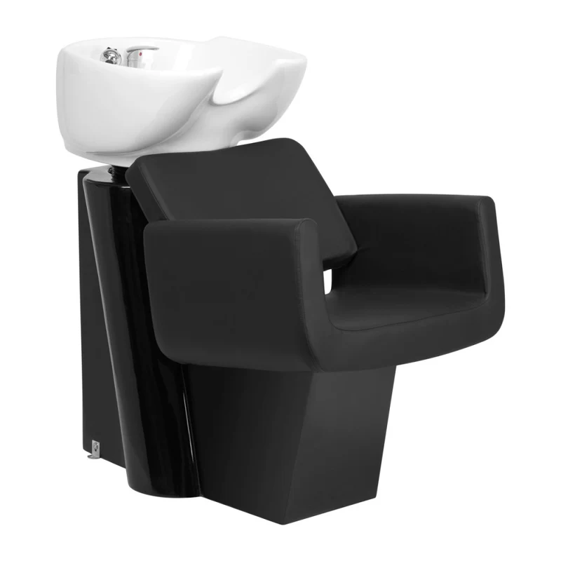 Gabbiano Helsinki Black Hairdressing Hair Wash Unit — Lavacapelli professionale