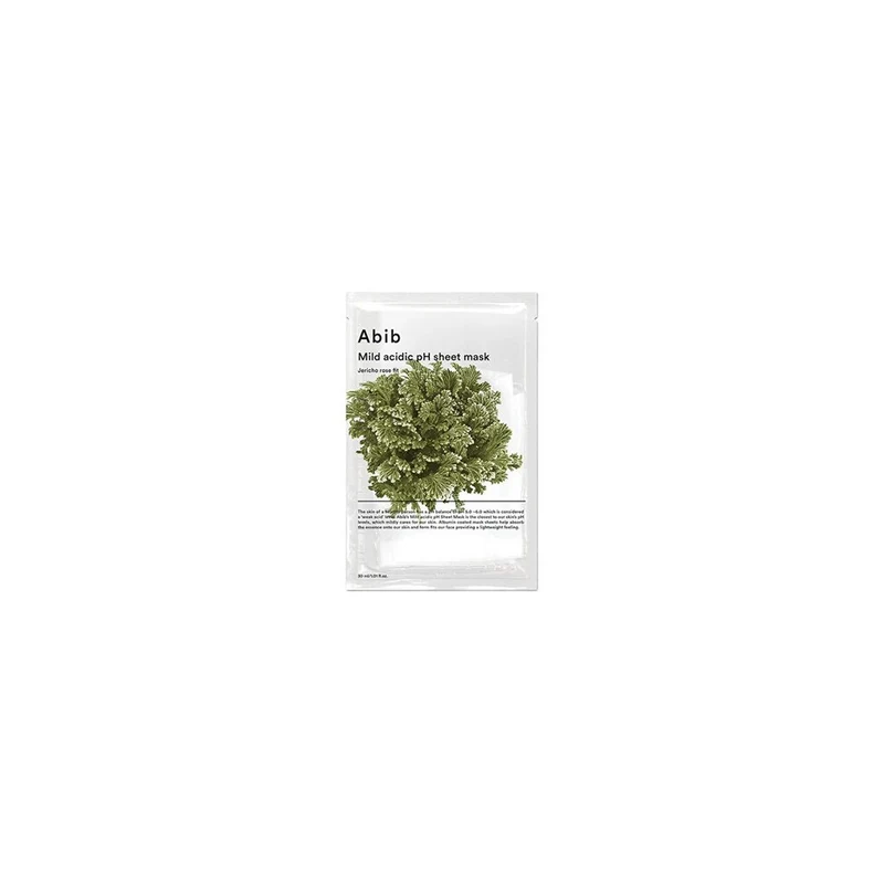 Abib Jericho Rose Fit Mild Acidic pH Sheet Mask 30 ml — Maschera in tessuto