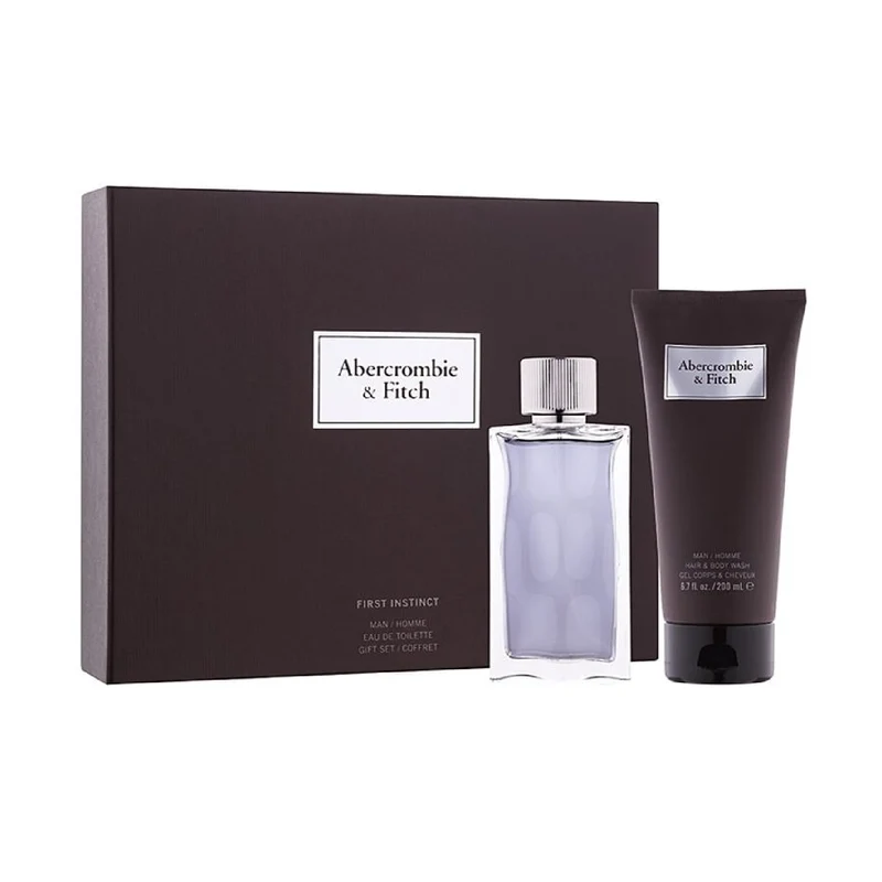 Abercrombie & Fitch First Instinct SET EDT 100 ml + EDT 15 ml + Gel doccia 200 ml — Set profumo e doccia