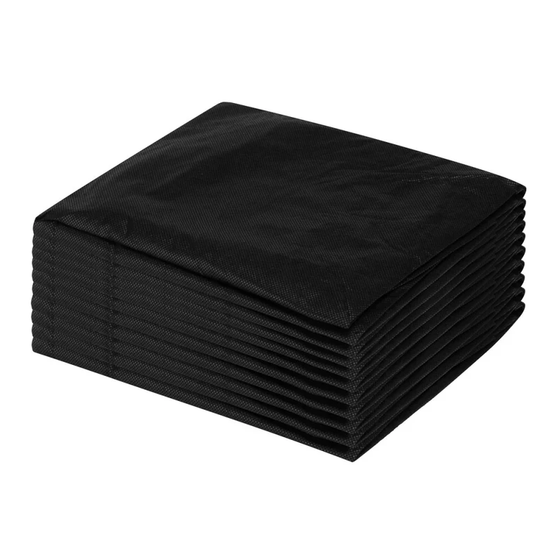 Activeshop Coprisedia monouso con elastico 10 pezzi Nero — Accessorio estetico
