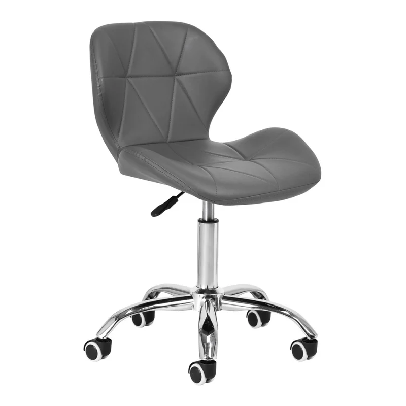 Activeshop Sgabello cosmetico QS-06 grigio — Sgabello estetica