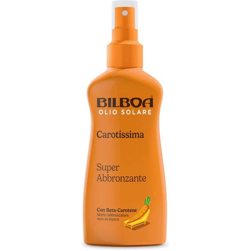 Bilboa Carotissima olio abbronzante spray con beta-carotene 200 ml — Olio solare