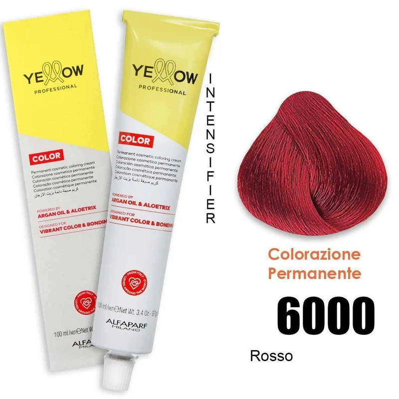 Alfaparf Yellow Color permanente 6000 100 ml — Tintura permanente per capelli