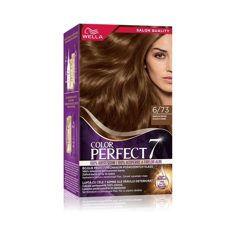Wella Color Perfect 6/73 Toffee Chocolate — Tinta capelli