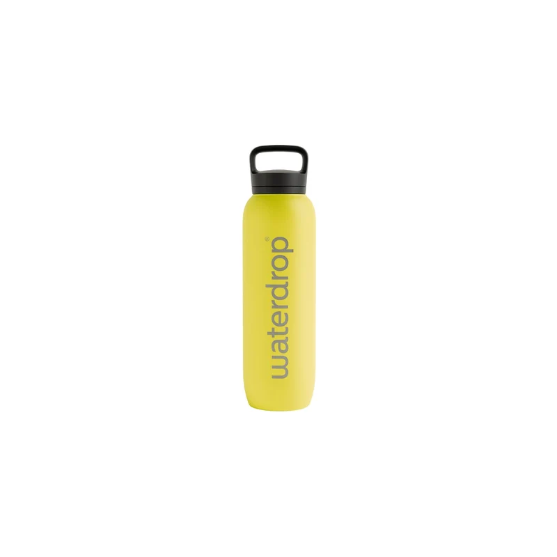 Waterdrop Thermo Steel All-Purpose Neon Giallo 1000 ml — Borraccia termica