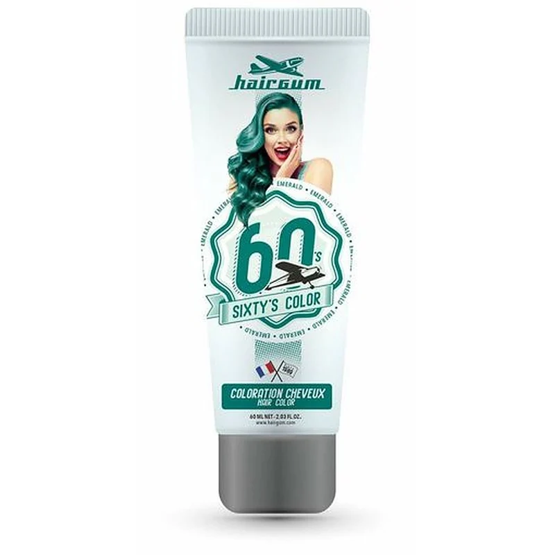 Hairgum Sixty's Colore capelli Smeraldo — Tinta capelli