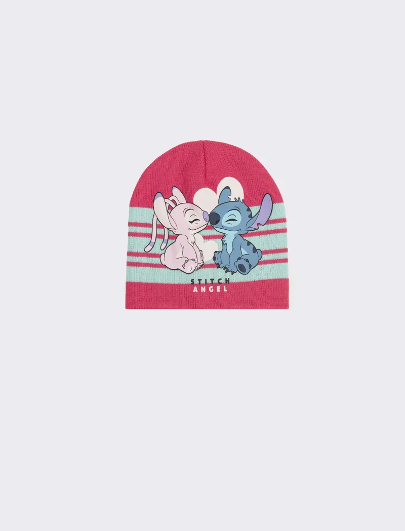 Cappello cuffia lilo e stitch - Rosa
